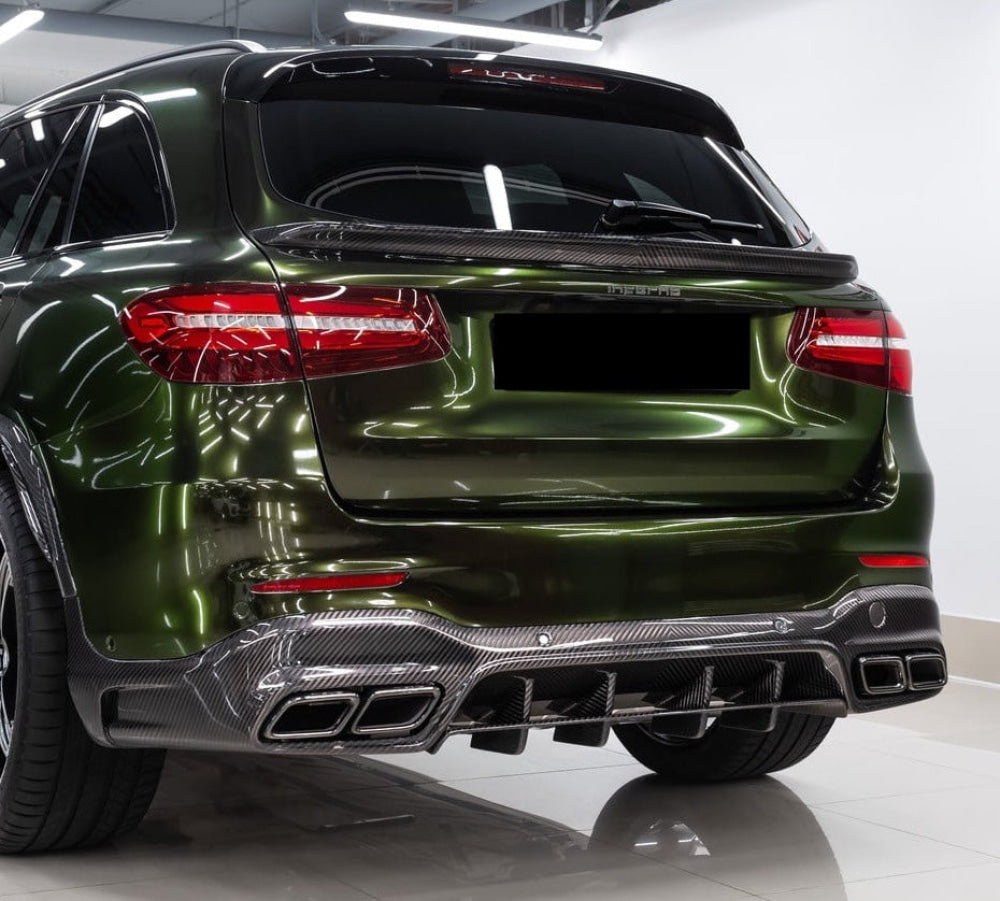 2016-2022 Mercedes-Benz GLC-Class/GLC 63 AMG Carbon Fiber Rear Diffuser | X253 Rear Diffusers